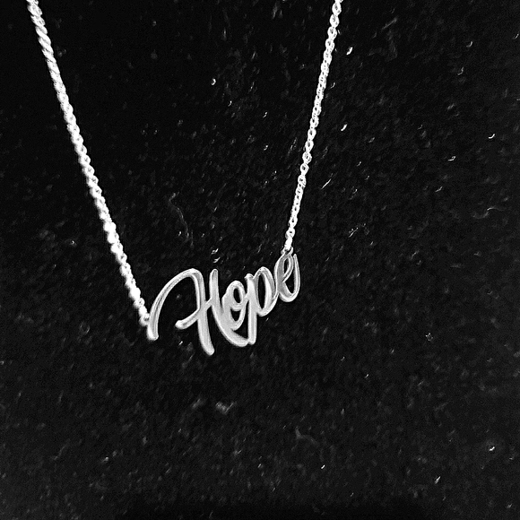 Custom Jewelry - 🆕️HOPE Custom made stainless steel necklace